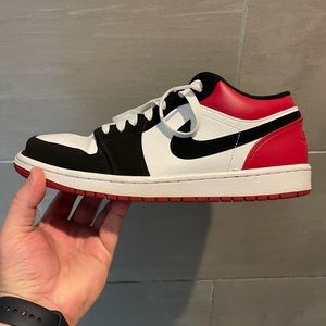 Air Jordan 1 lows.  Worn but in great condition. No box.